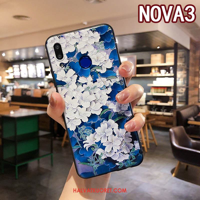 Huawei Nova 3 Kuoret Persoonallisuus Pehmeä Neste, Huawei Nova 3 Kuori Luova Ripustettava Kaula