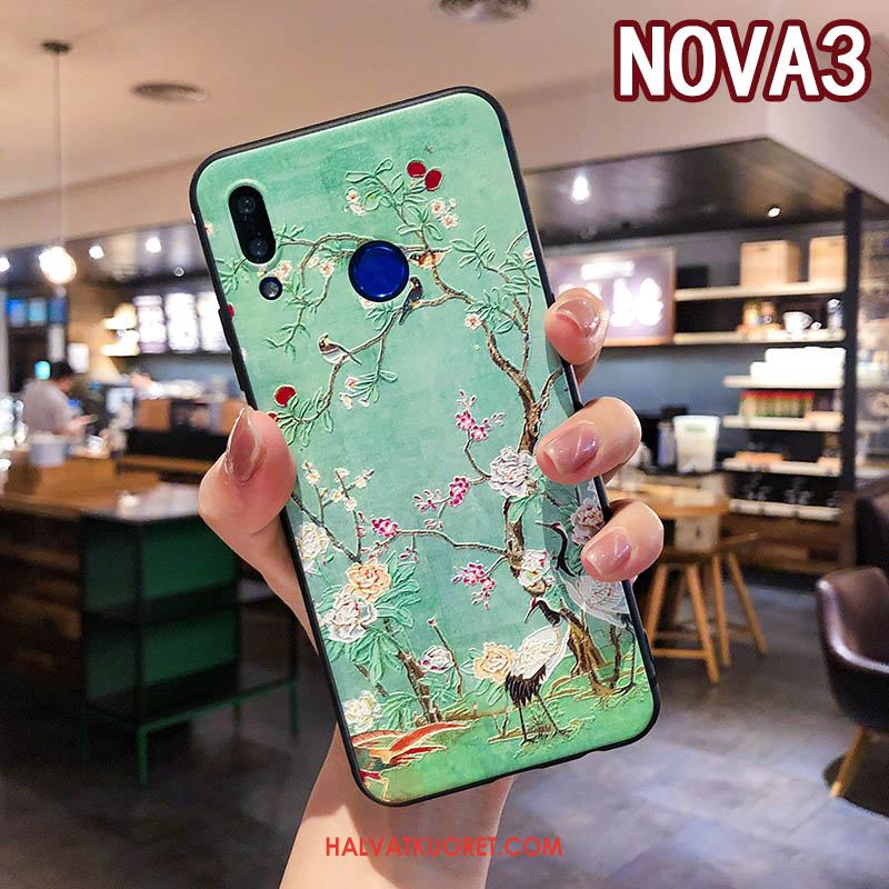 Huawei Nova 3 Kuoret Persoonallisuus Pehmeä Neste, Huawei Nova 3 Kuori Luova Ripustettava Kaula