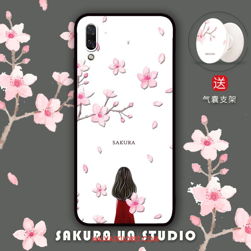 Huawei Nova 3 Kuoret Suojaus All Inclusive Valkoinen, Huawei Nova 3 Kuori Silikoni Murtumaton