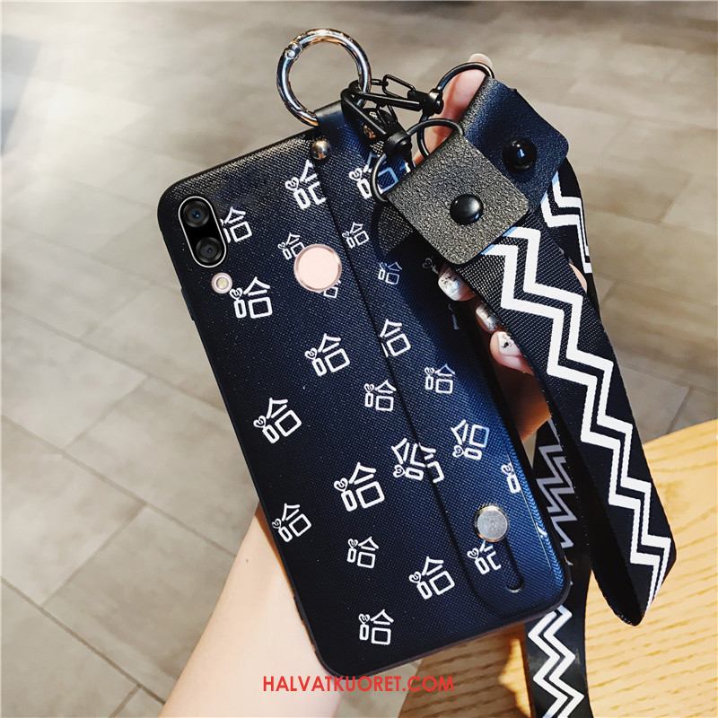 Huawei Nova 3 Kuoret Tuki Musta Persoonallisuus, Huawei Nova 3 Kuori Murtumaton Pesty Suede