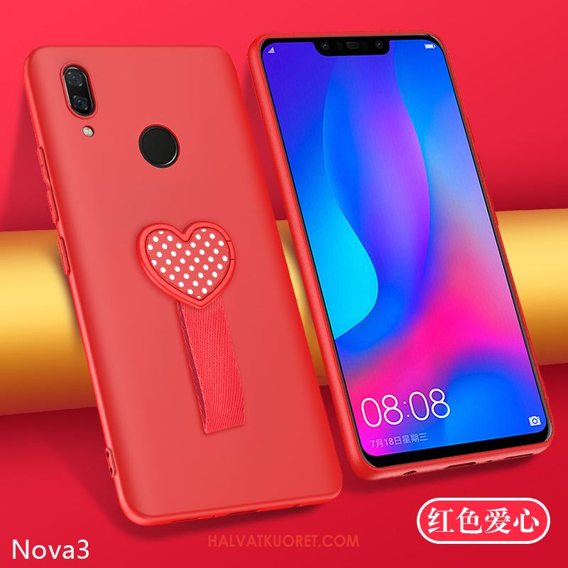 Huawei Nova 3e Kuoret All Inclusive Luova Pehmeä Neste, Huawei Nova 3e Kuori Ultra Ohut