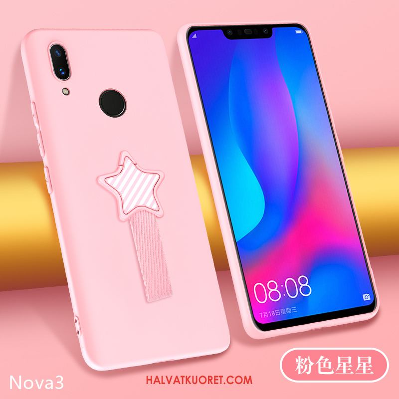 Huawei Nova 3e Kuoret All Inclusive Luova Pehmeä Neste, Huawei Nova 3e Kuori Ultra Ohut