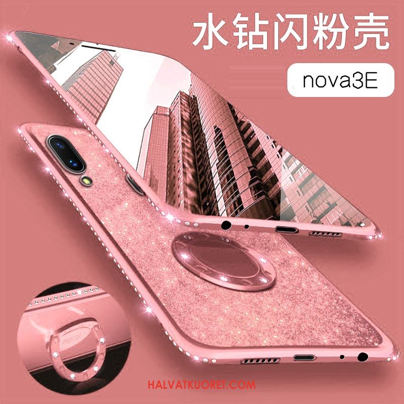Huawei Nova 3e Kuoret All Inclusive Tide-brändi Pesty Suede, Huawei Nova 3e Kuori Ohut Ultra