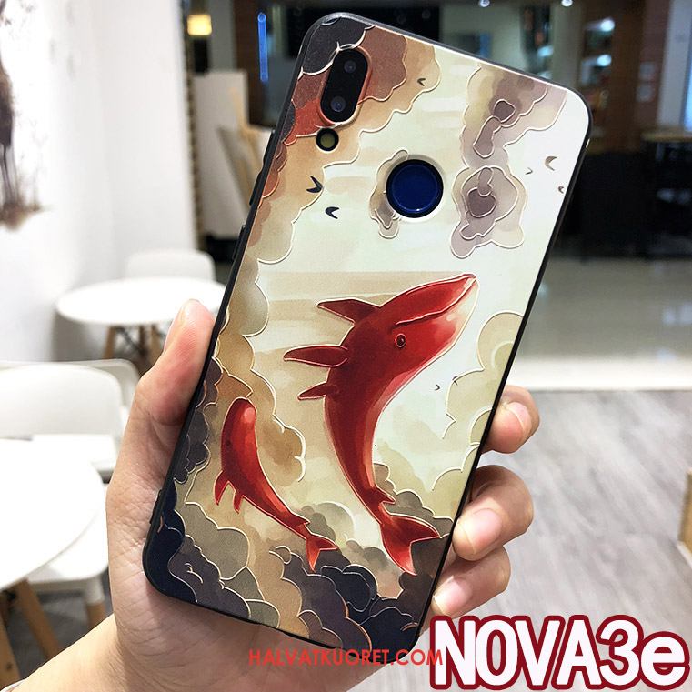 Huawei Nova 3e Kuoret Kotelo Persoonallisuus Rengas, Huawei Nova 3e Kuori Ultra Rakastunut