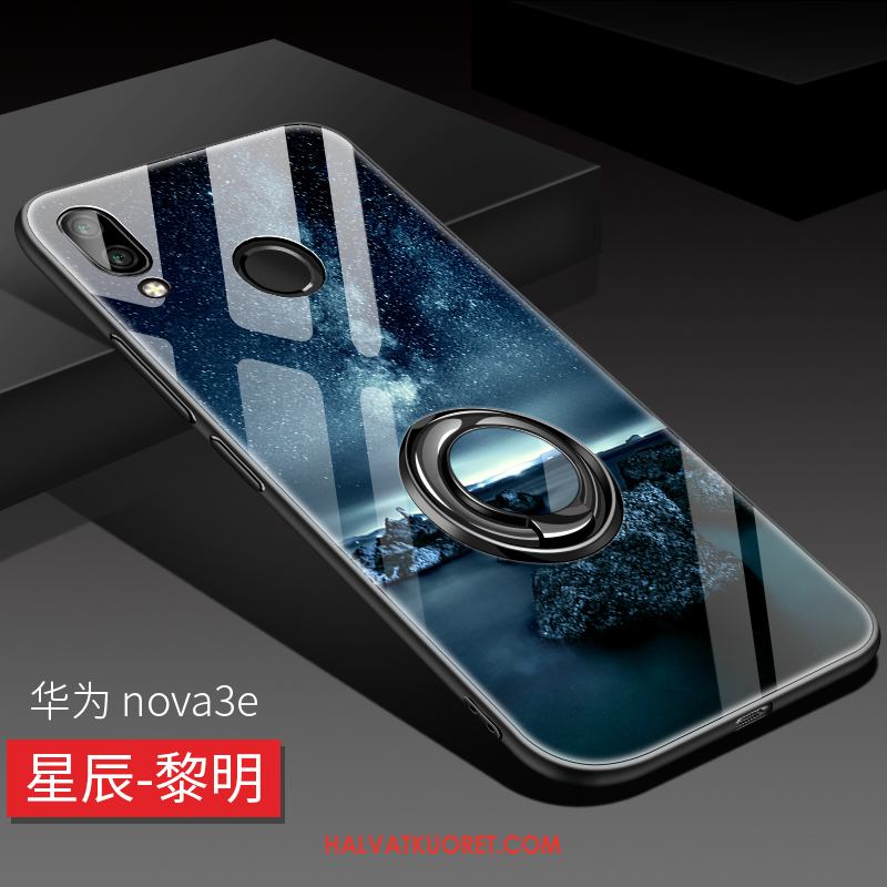Huawei Nova 3e Kuoret Kotelo Suojaus All Inclusive, Huawei Nova 3e Kuori Luova Sininen