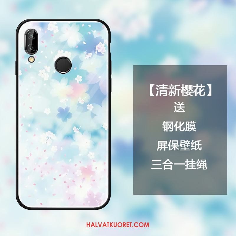 Huawei Nova 3e Kuoret Lasi Musta Kotelo, Huawei Nova 3e Kuori All Inclusive Luova