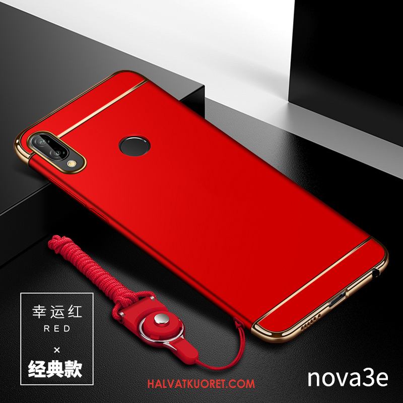 Huawei Nova 3e Kuoret Puhelimen Net Red, Huawei Nova 3e Kuori Murtumaton Punainen