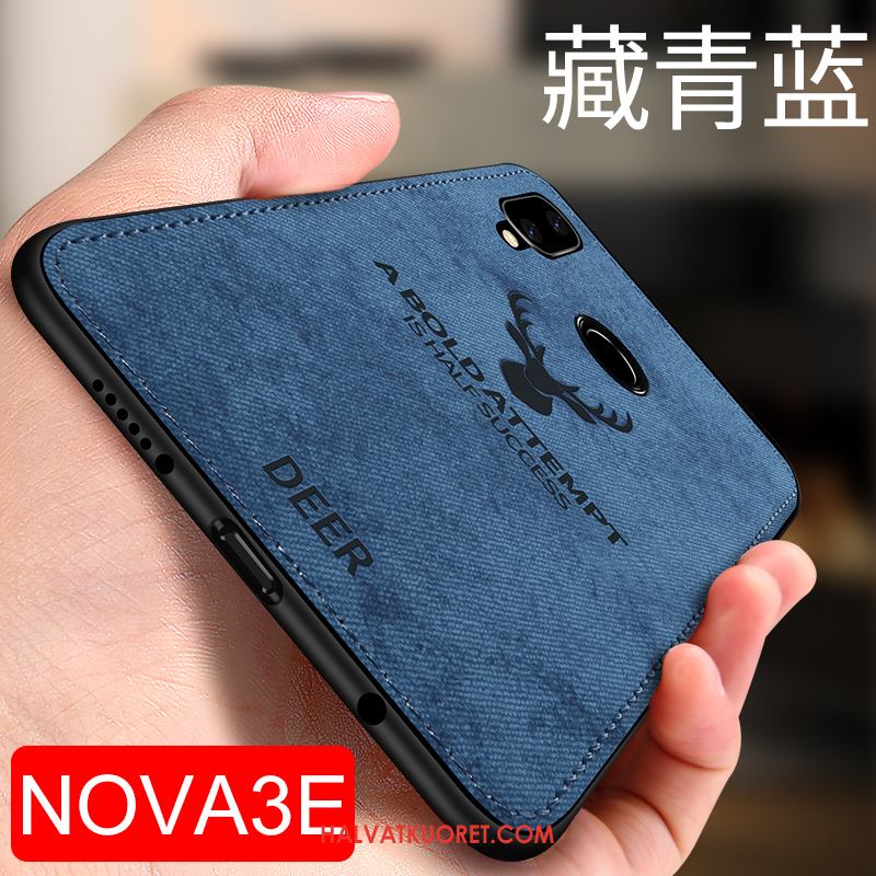 Huawei Nova 3e Kuoret Puhelimen Ohut, Huawei Nova 3e Kuori Kukkakuvio All Inclusive