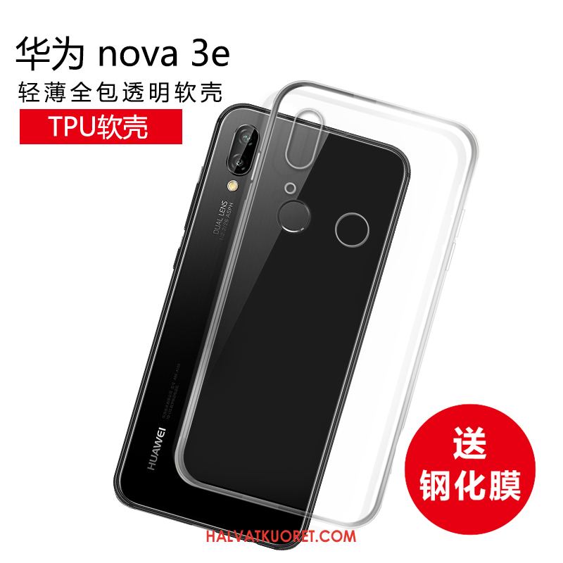 Huawei Nova 3e Kuoret Suojaus Murtumaton, Huawei Nova 3e Kuori All Inclusive Kotelo