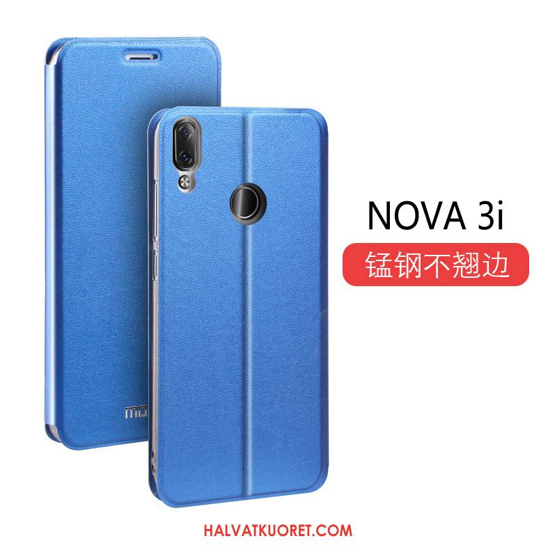 Huawei Nova 3i Kuoret Pehmeä Neste Musta Suojaus, Huawei Nova 3i Kuori Trendi Simpukka