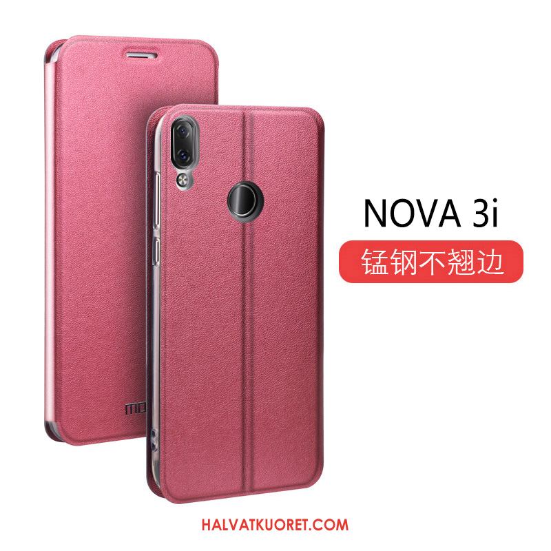 Huawei Nova 3i Kuoret Pehmeä Neste Musta Suojaus, Huawei Nova 3i Kuori Trendi Simpukka