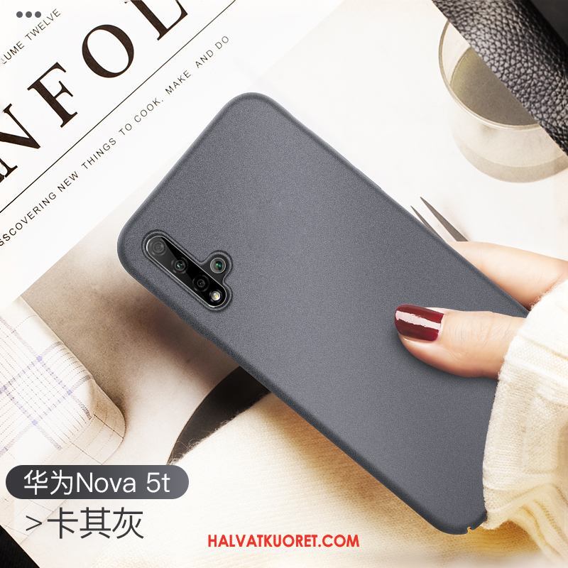 Huawei Nova 5t Kuoret Kotelo Pesty Suede, Huawei Nova 5t Kuori Puhelimen Yksinkertainen