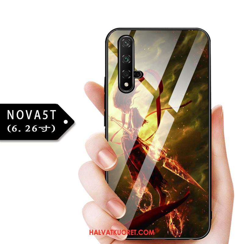 Huawei Nova 5t Kuoret Kotelo Suojaus Sininen, Huawei Nova 5t Kuori Puhelimen