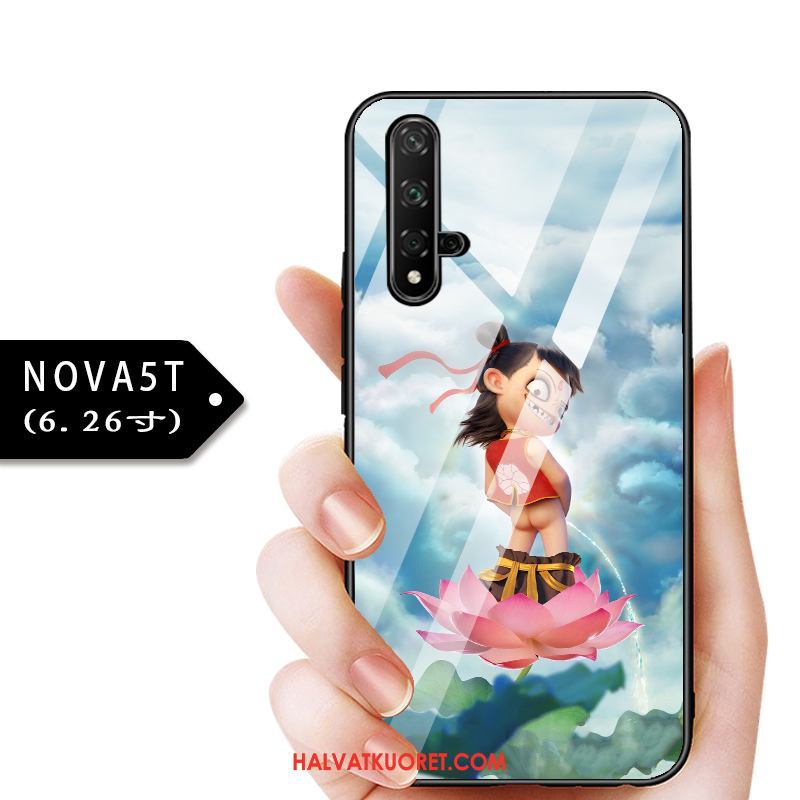 Huawei Nova 5t Kuoret Kotelo Suojaus Sininen, Huawei Nova 5t Kuori Puhelimen