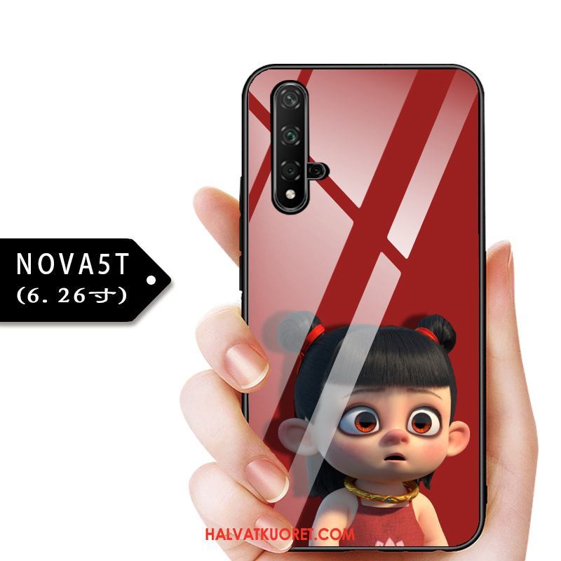 Huawei Nova 5t Kuoret Kotelo Suojaus Sininen, Huawei Nova 5t Kuori Puhelimen