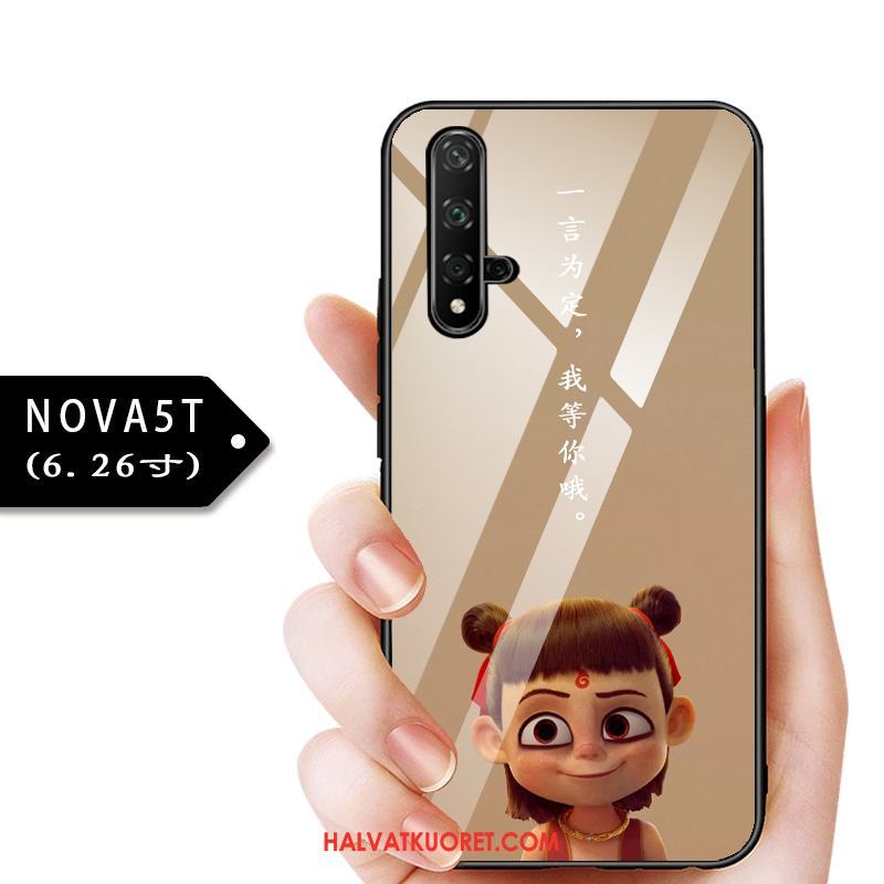 Huawei Nova 5t Kuoret Kotelo Suojaus Sininen, Huawei Nova 5t Kuori Puhelimen