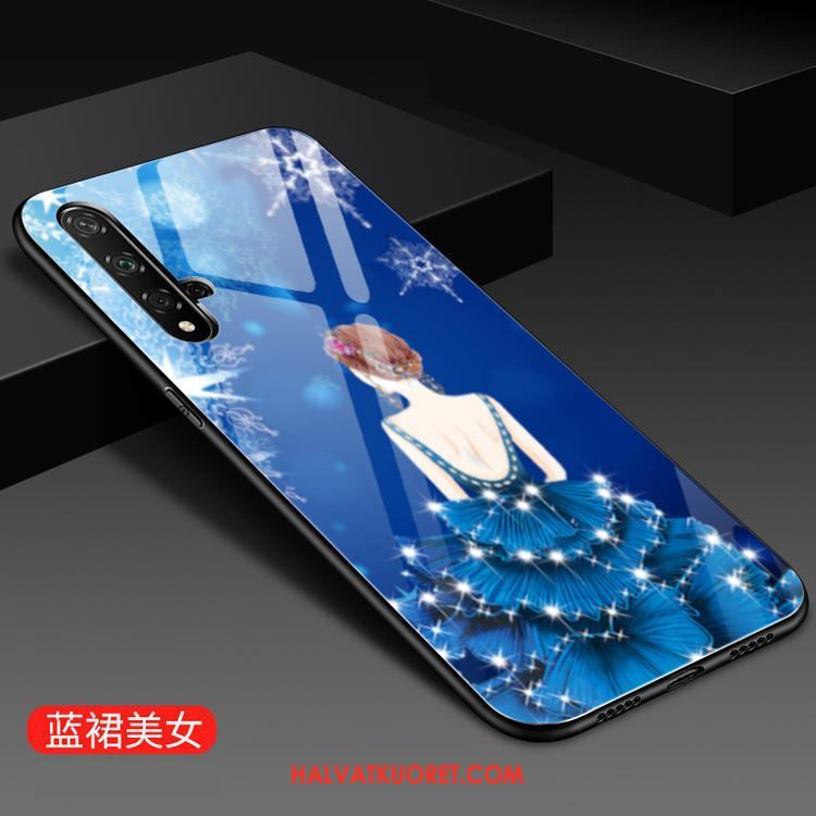 Huawei Nova 5t Kuoret Lasi Sininen, Huawei Nova 5t Kuori Murtumaton Trendi