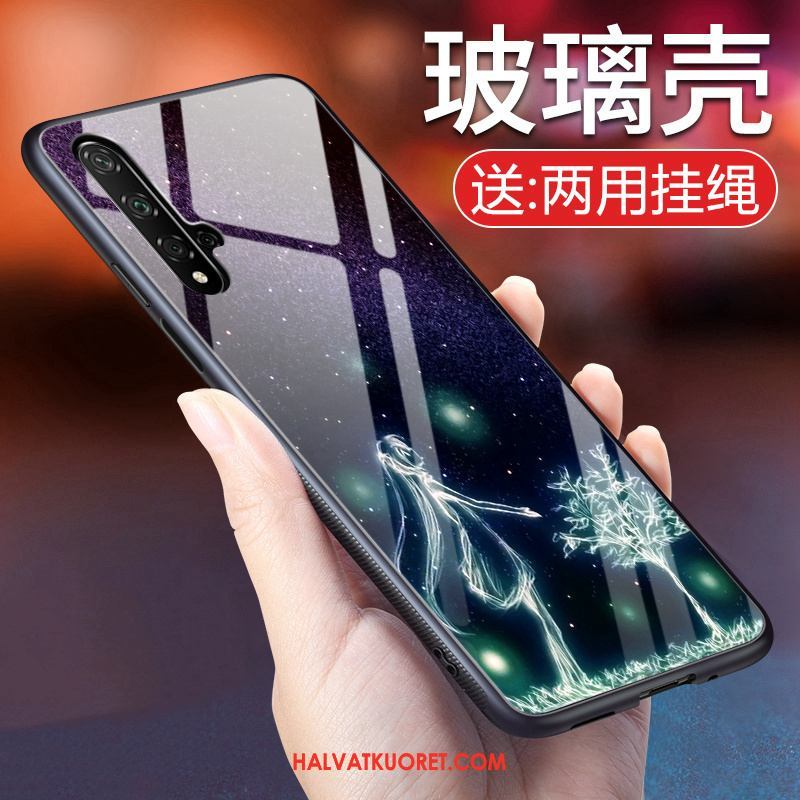 Huawei Nova 5t Kuoret Puhelimen Pehmeä Neste Karkaisu, Huawei Nova 5t Kuori Murtumaton Net Red