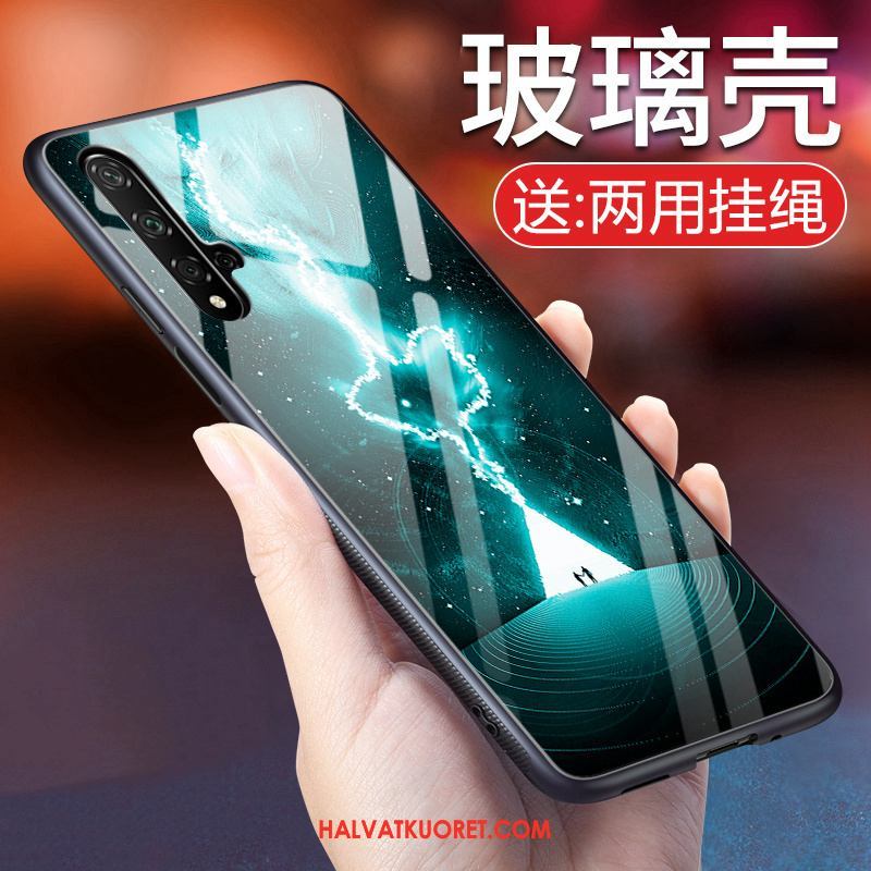 Huawei Nova 5t Kuoret Puhelimen Pehmeä Neste Karkaisu, Huawei Nova 5t Kuori Murtumaton Net Red