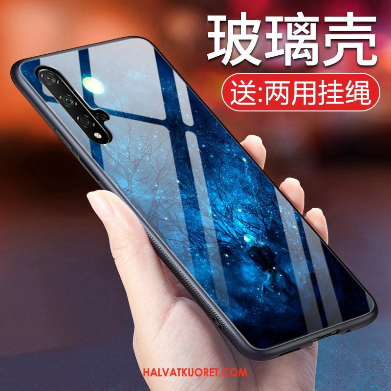 Huawei Nova 5t Kuoret Puhelimen Pehmeä Neste Karkaisu, Huawei Nova 5t Kuori Murtumaton Net Red