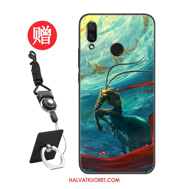 Huawei P Smart 2019 Kuoret All Inclusive Punainen Murtumaton, Huawei P Smart 2019 Kuori Suojaus