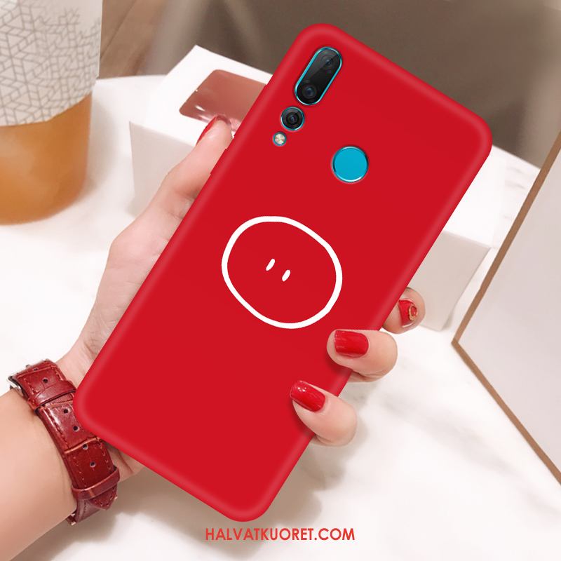 Huawei P Smart+ 2019 Kuoret All Inclusive Silikoni Sininen, Huawei P Smart+ 2019 Kuori Puhelimen Kotelo