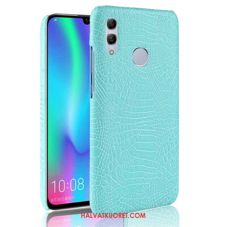 Huawei P Smart 2019 Kuoret Kukkakuvio Puhelimen Krokotiili, Huawei P Smart 2019 Kuori Suojaus Nahka