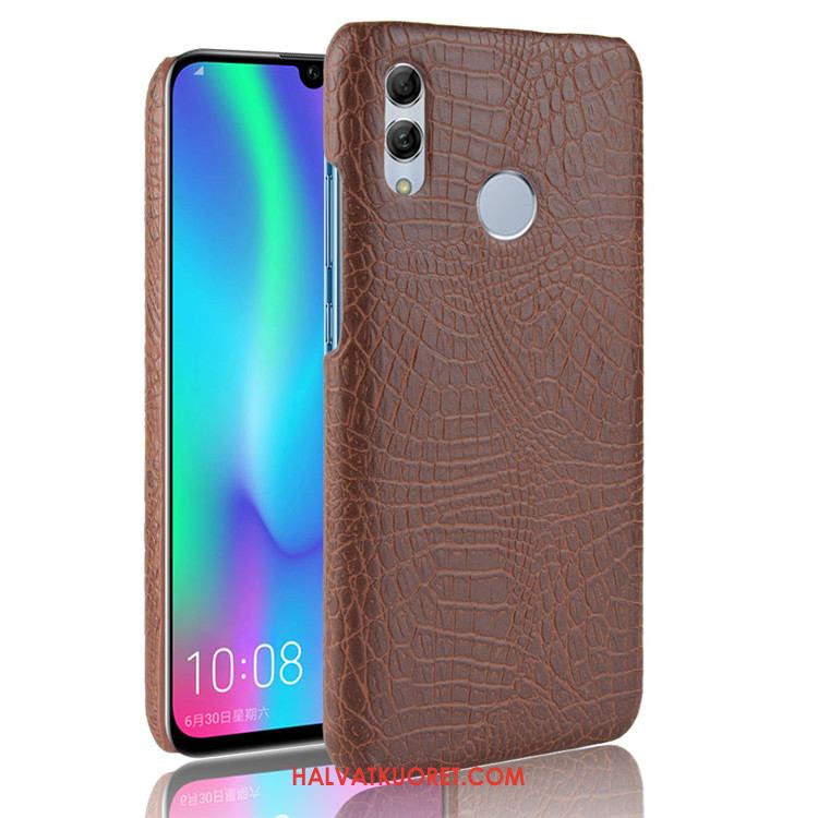 Huawei P Smart 2019 Kuoret Kukkakuvio Puhelimen Krokotiili, Huawei P Smart 2019 Kuori Suojaus Nahka