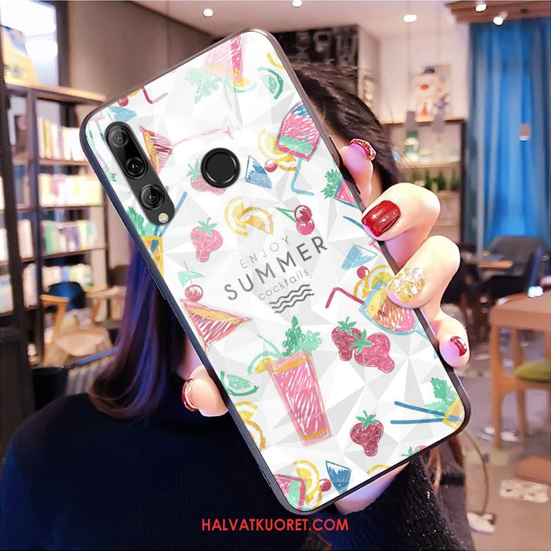 Huawei P Smart+ 2019 Kuoret Kukkakuvio Tide-brändi Silikoni, Huawei P Smart+ 2019 Kuori Puhelimen