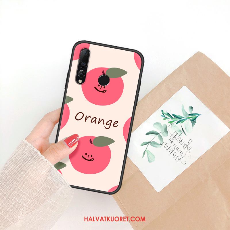 Huawei P Smart+ 2019 Kuoret Pesty Suede Suojaus Puhelimen, Huawei P Smart+ 2019 Kuori Taide All Inclusive Orange