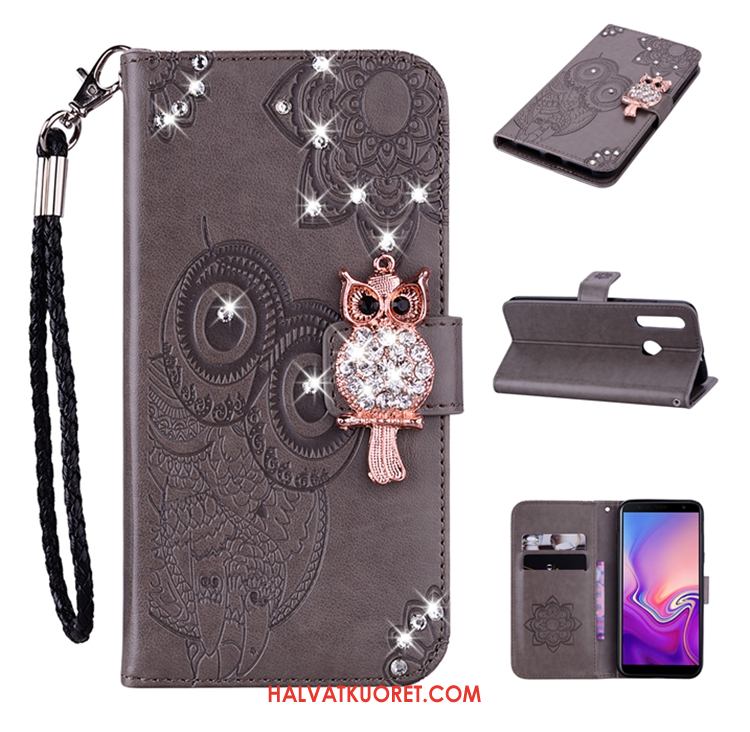 Huawei P Smart+ 2019 Kuoret Puhelimen Nahkakotelo, Huawei P Smart+ 2019 Kuori Punainen