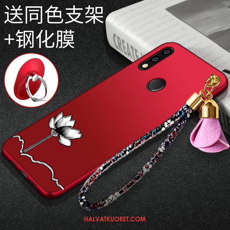 Huawei P Smart 2019 Kuoret Punainen Pesty Suede Persoonallisuus, Huawei P Smart 2019 Kuori Uusi