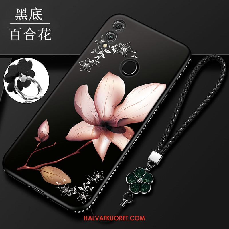 Huawei P Smart 2019 Kuoret Suojaus Silikoni All Inclusive, Huawei P Smart 2019 Kuori Punainen