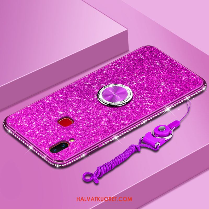 Huawei P Smart+ Kuoret All Inclusive Violetti Kotelo, Huawei P Smart+ Kuori Murtumaton