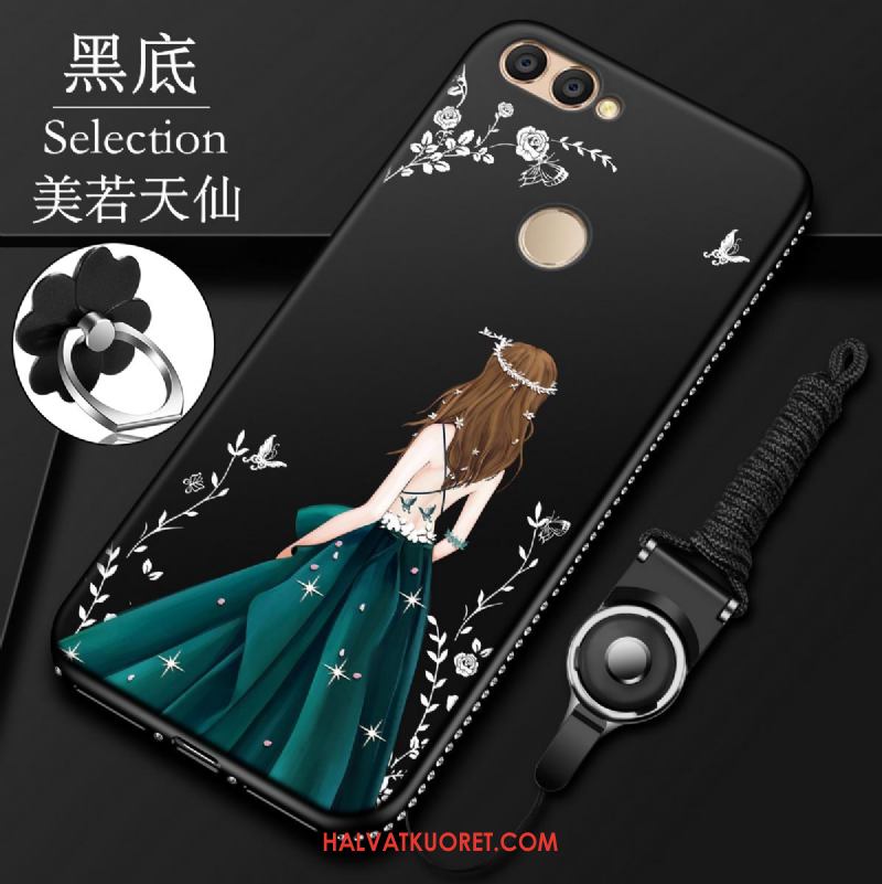 Huawei P Smart Kuoret Ultra Pesty Suede All Inclusive, Huawei P Smart Kuori Kotelo Punainen