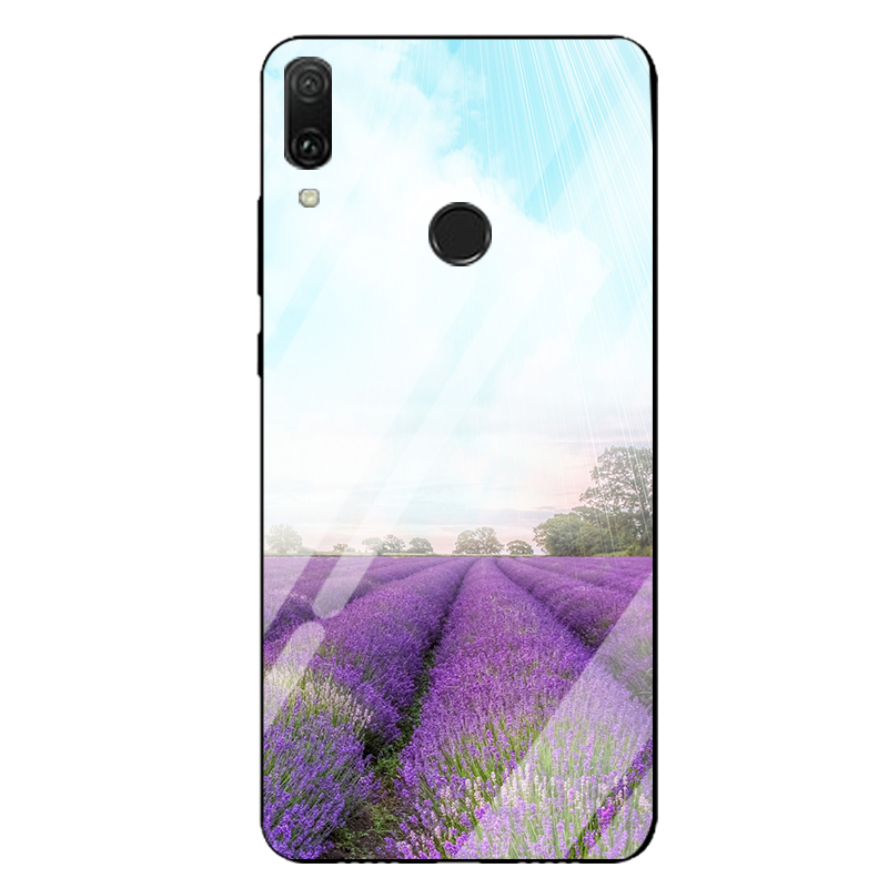 Huawei P Smart Z Kuoret Puhelimen Peili Violetti, Huawei P Smart Z Kuori Maisema