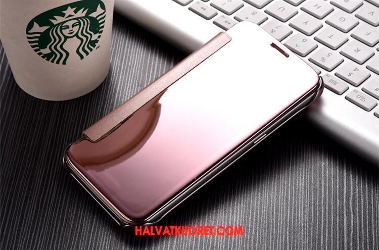 Huawei P10 Kuoret Nahkakotelo Puhelimen Kulta, Huawei P10 Kuori Uusi Läpinäkyvä