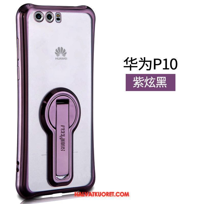 Huawei P10 Kuoret Tuki Rakastunut Murtumaton, Huawei P10 Kuori Läpinäkyvä Pinkki