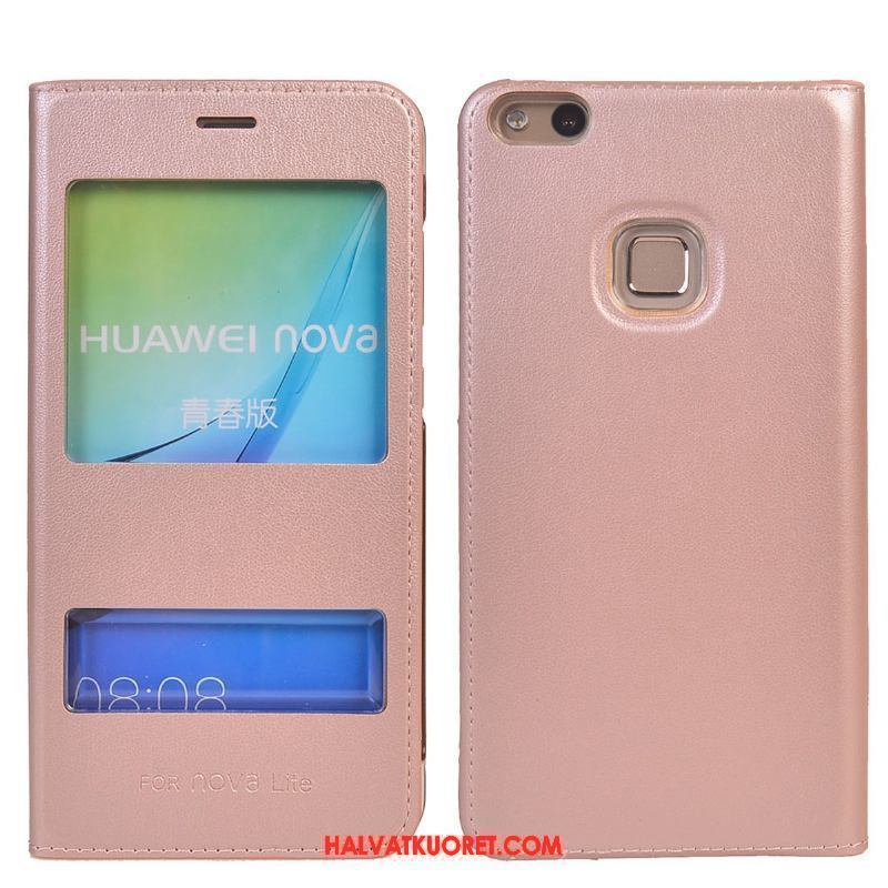 Huawei P10 Lite Kuoret Nuoret Suojaus Nahkakotelo, Huawei P10 Lite Kuori Puhelimen Harmaa