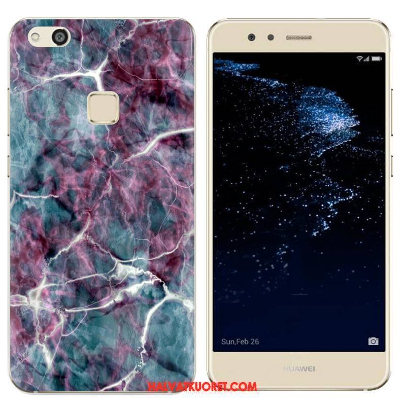 Huawei P10 Lite Kuoret Valkoinen Luova Puhelimen, Huawei P10 Lite Kuori Kukkakuvio Silikoni