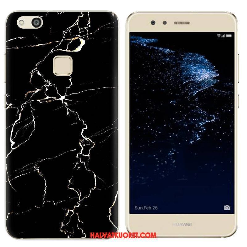 Huawei P10 Lite Kuoret Valkoinen Luova Puhelimen, Huawei P10 Lite Kuori Kukkakuvio Silikoni