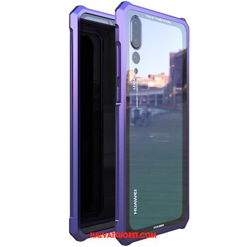 Huawei P20 Kuoret Kehys Metalli, Huawei P20 Kuori Takakansi Puhelimen