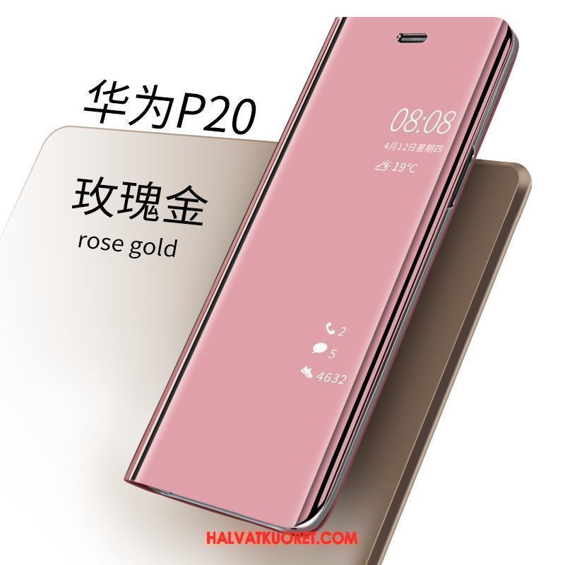 Huawei P20 Kuoret Kova Suojaus All Inclusive, Huawei P20 Kuori Trendi Peili