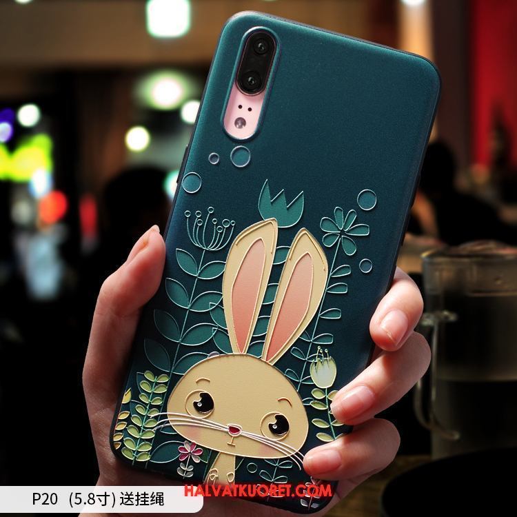 Huawei P20 Kuoret Suojaus Silikoni Puhelimen, Huawei P20 Kuori Kotelo