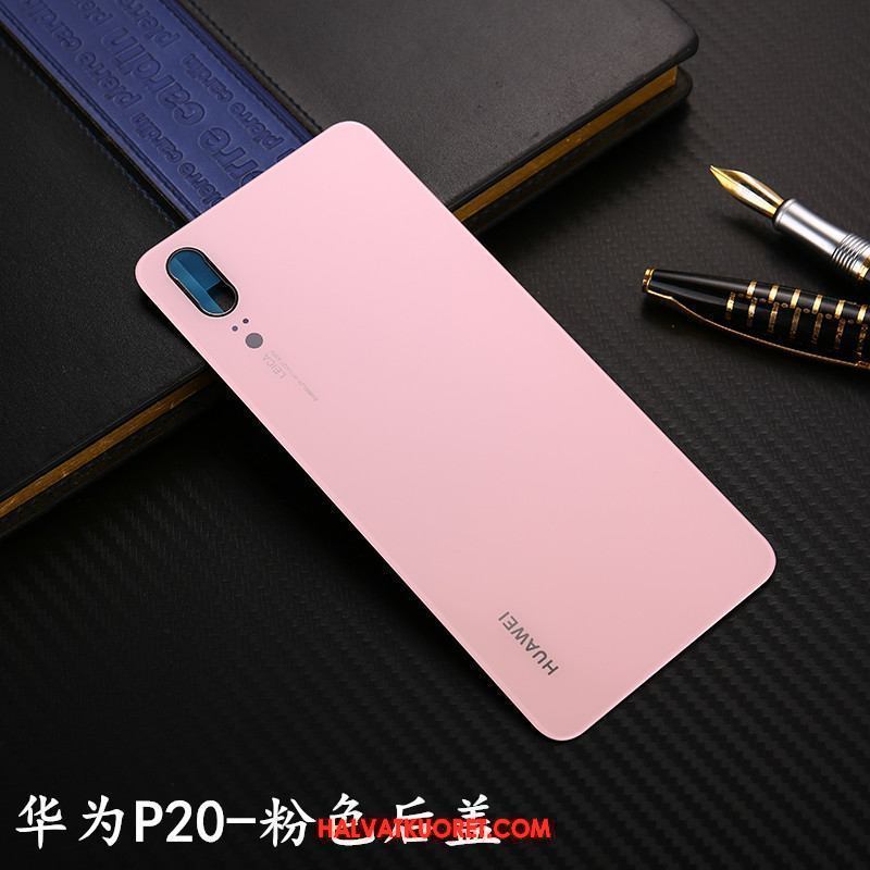 Huawei P20 Kuoret Takakansi Musta, Huawei P20 Kuori Lasi Puhelimen