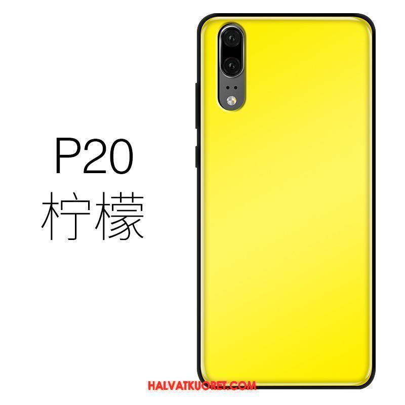 Huawei P20 Kuoret Ultra Lasi Ohut, Huawei P20 Kuori Silikoni