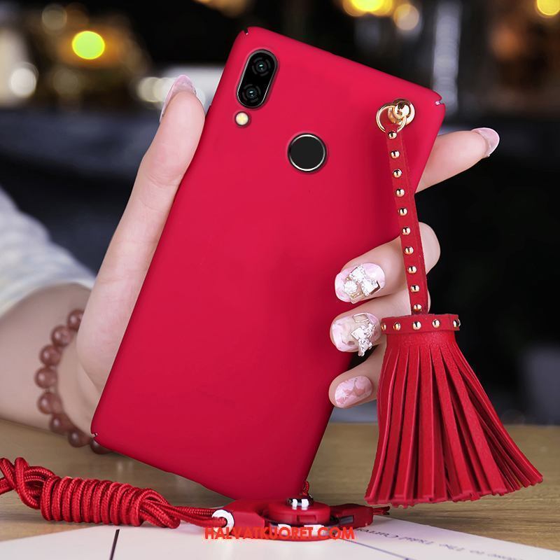 Huawei P20 Lite Kuoret Ihana Pesty Suede Kaunis, Huawei P20 Lite Kuori Punainen Suuntaus