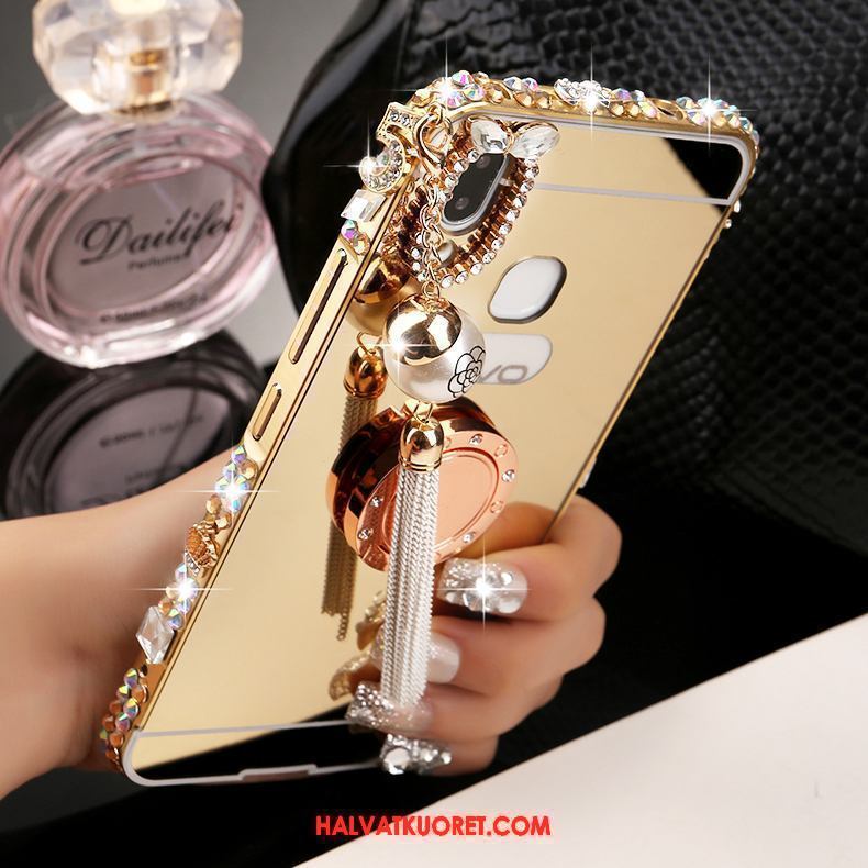 Huawei P20 Lite Kuoret Kotelo Rhinestone Inlay Strassi, Huawei P20 Lite Kuori Puhelimen Kehys