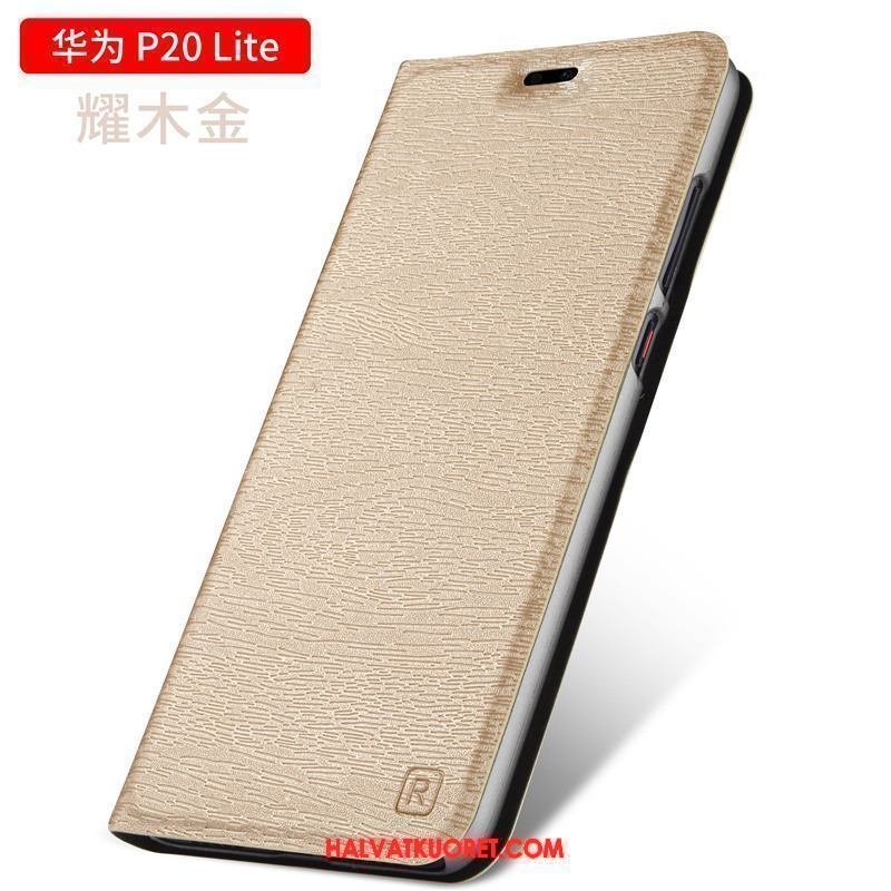 Huawei P20 Lite Kuoret Simpukka All Inclusive Kulta, Huawei P20 Lite Kuori Murtumaton Nuoret