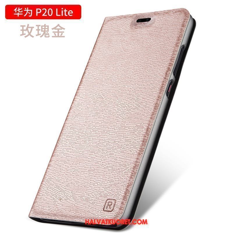 Huawei P20 Lite Kuoret Simpukka All Inclusive Kulta, Huawei P20 Lite Kuori Murtumaton Nuoret